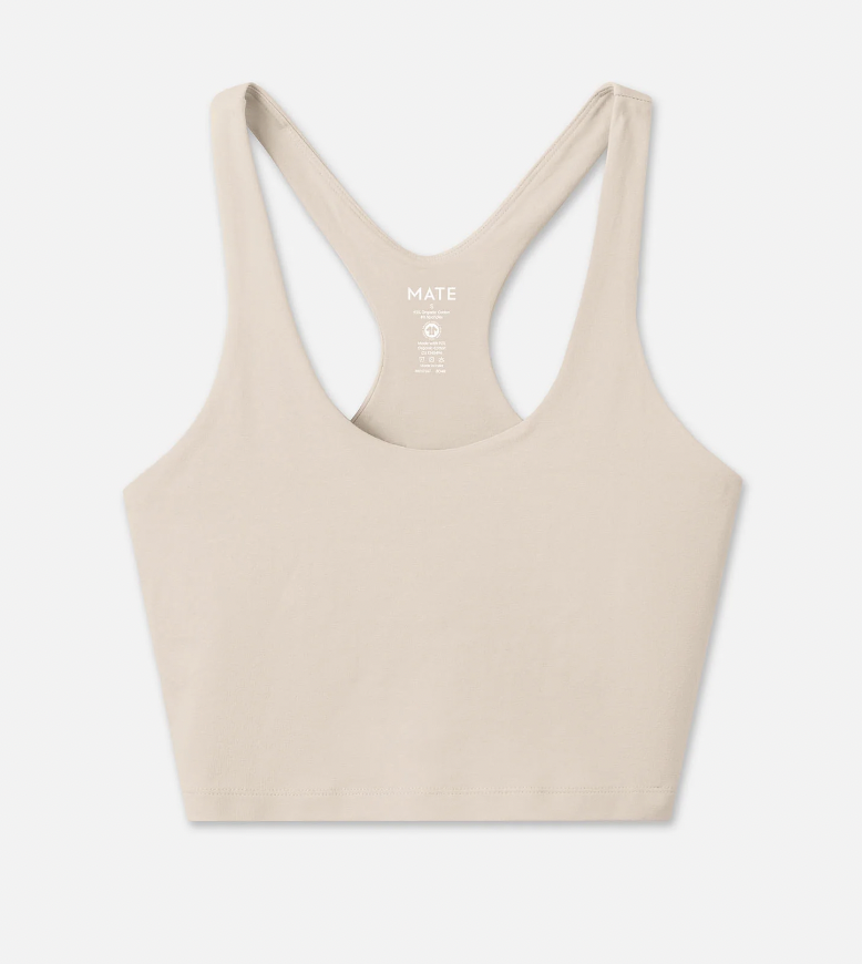 Organic Stretch Racer Tank